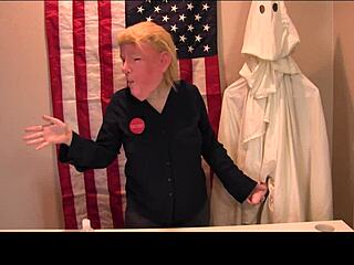 Donald Trump KKK Presser: Watch My Dildo Handjob Party Outrage!