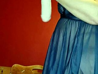 she rides her massive 14-inch dildo like a pro