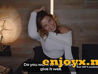 Agatha Redhead Stunner Sucks Jason Hard In HD Bed Passion