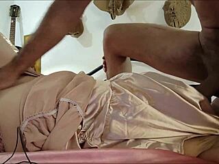 hey, 2423tec's wild fuck party leaves my satin lingerie sperm-soaked!