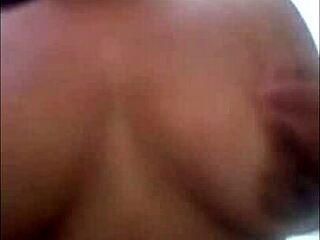 pregnant latina with big ass and tits masturbates voyeur style