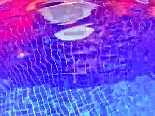 that milf's huge ass gets pounded in the pool, she craves cock over chow