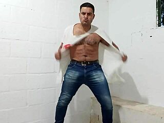 Yuri Gaúcho - Bear Brazilian Strokes Thick Monster Cock POV.