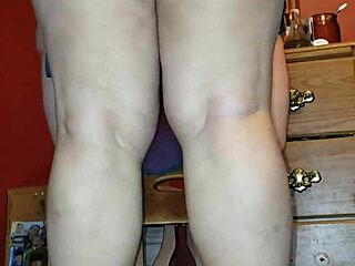 she rides her massive 14-inch dildo like a pro