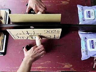 damn i'm so horny today fingering my ass with buttplug spooning sloppy