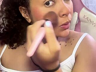 varesa preps for cosplay con slipping into genshin impact outfit slowly