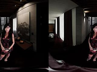 Ember Snow Craves Colleague's Monster Cock!