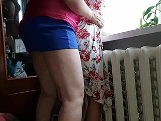 i fuck stepdaughter in miniskirt while husband works, she orgasms hard