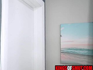 hot ebony teen seduces stepdad shower cheating taboo fuck?