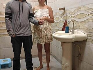 desi stepdad punishes smoking 18yo stepdaughter with rough outdoor pussy fuck