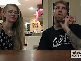 backstage kyaa with small waist begs bryan gozzling to fuck her wet pussy rough