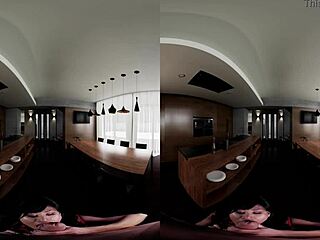 Ember Snow Craves Colleague's Monster Cock!