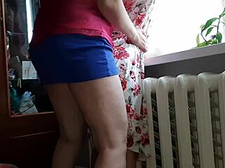 i fuck stepdaughter in miniskirt while husband works, she orgasms hard