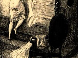 vintage erotic art showcases hairy beavers