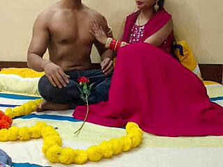 Newlywed Desi Bride's First Rough Fuck With Addicted Husband Close-Up