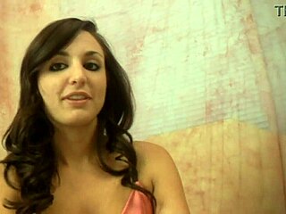 i finally got to cast jenny welch as the sexiest pantyhose model with those pretty brown eyes.