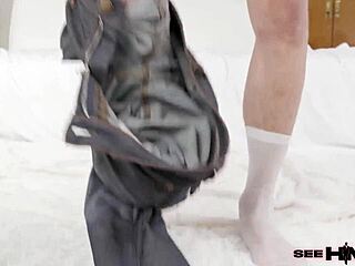 what if julian jaxon's rimjob from tiny latina camila cortez leads to monster cock riding?