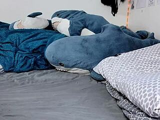 damn i'm so horny today fingering my ass with buttplug spooning sloppy