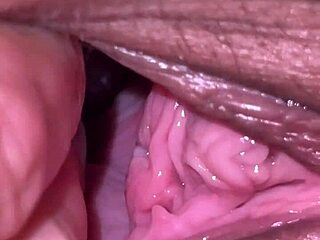 jerking off eyeing my skinny sis's tight holes