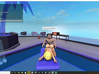Dumb Roblox Slut Punished Hard Garage Fuck