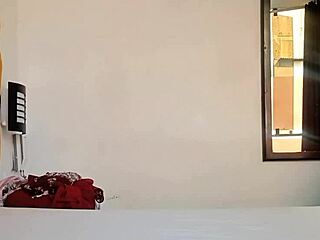 Stepdad watches me change then rams cock in shaved pussy