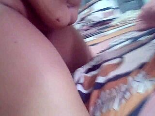 latina's daylong masturbation builds emotional creampie bliss.