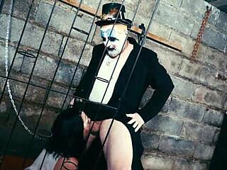 french milf hedone takes evil clown rough anal and pussy fuck