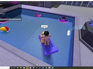 Dumb Roblox Slut Punished Hard Garage Fuck