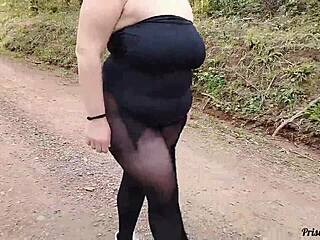 madrasta walks transparent clothes no panties flashing outdoor taboo?