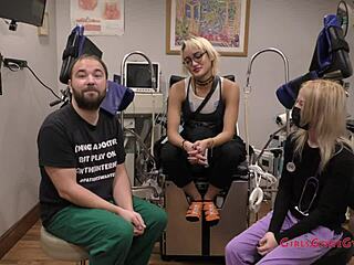 How Much Can Channy's Shaved Holes Take from Anal Fingering to Deepthroat in Latex Nurse Play?