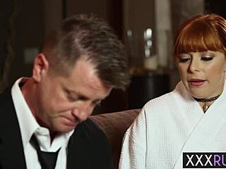 wet milf penny pax seduces my naive huge cock before oily massage
