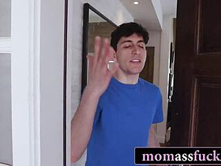 Horny Stepson Pounds Stepmom's Big Tits Ass With Monster Cock Anal