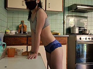 Why Fuck the Kitchen Service Employee When She's Got That Athletic Big Ass?