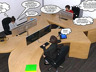 Office party heats up in chapter 02 with wild comic antics at work.