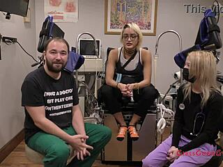 How Much Can Channy's Shaved Holes Take from Anal Fingering to Deepthroat in Latex Nurse Play?