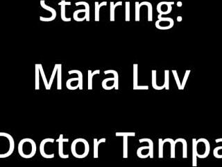 tampa uni physical spreads mara luv's shaved pussy