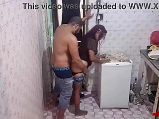 Fucking Latina Maid's Tight Ass Anally Amateur Style Deep And Raw