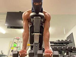 strong muscled back lifts athletic ladies hard during outdoor sex