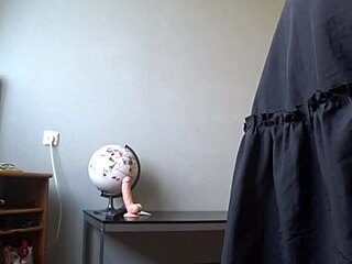 mature pawg teacher demos anal-vaginal in anatomy vid