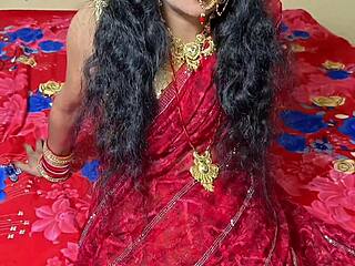 desi newlywed indian wife takes dirty doggystyle pounding in bedroom