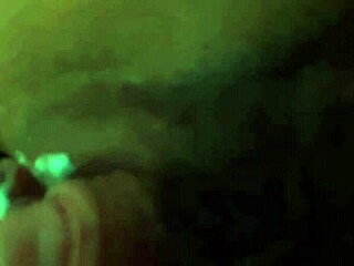Whoa huge sperm load drips from ass to pussy!