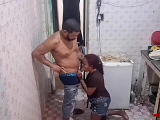 Fucking Latina Maid's Tight Ass Anally Amateur Style Deep And Raw