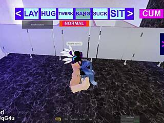 innocent ro-thot gets fucked hard after sucking roblox