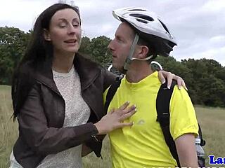 English MILF takes doggystyle pounding to mouth cum finish