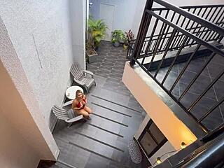 Blonde Colombian Stepmom Milf Loves BBC Creampie Interracial Pounding