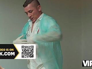 doctor touched my tits then cured my pussy right up