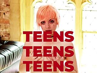 hey this british teen gets super naughty playing with her dildo in the bath