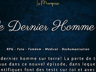 french futa femdom owns the last man in audio domination 2