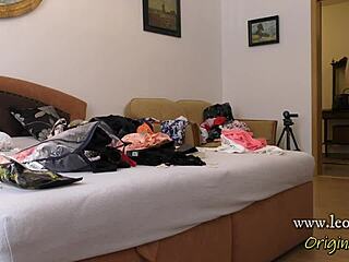 college girls' lingerie haul turns into panty wedgie strip