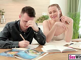 stepsis seduces nerd bro for big cock fuck right??